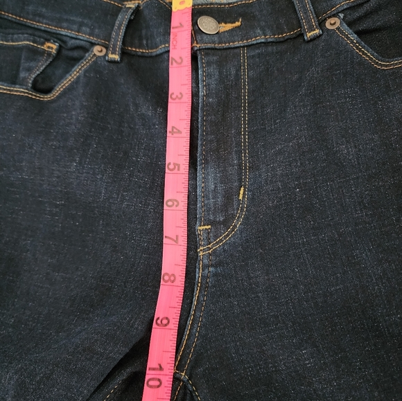 Levi's Classic Boot Cut size 14 women's denim jeans dark wash - Picture 8 of 16